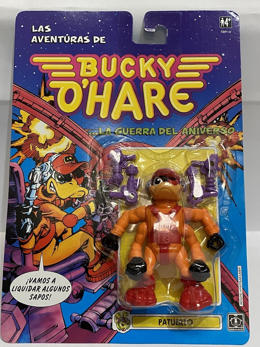 Patuerto Bucky O Hare Hasbro sous blister non ouvert
